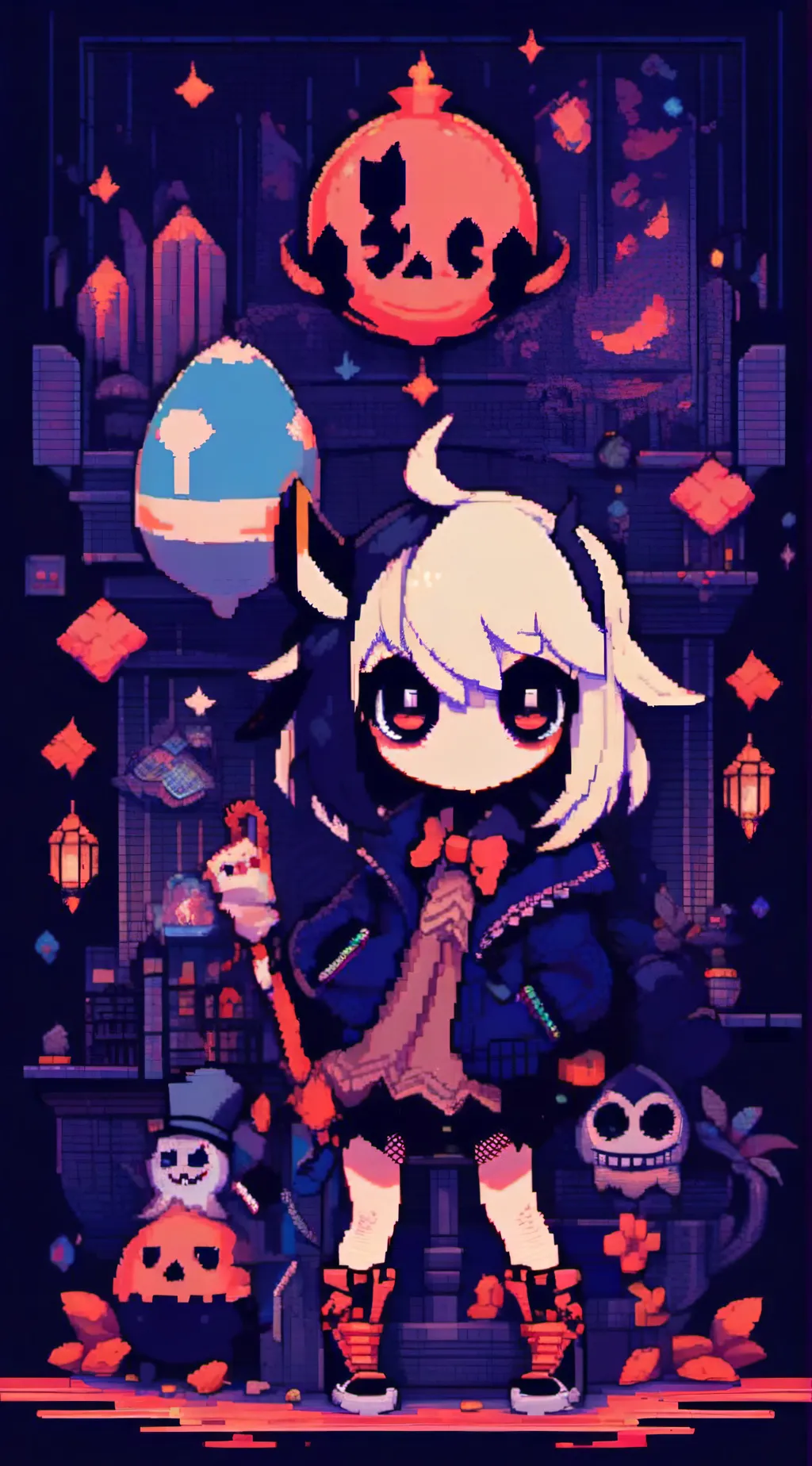 ai character: Hazbin Hotel background