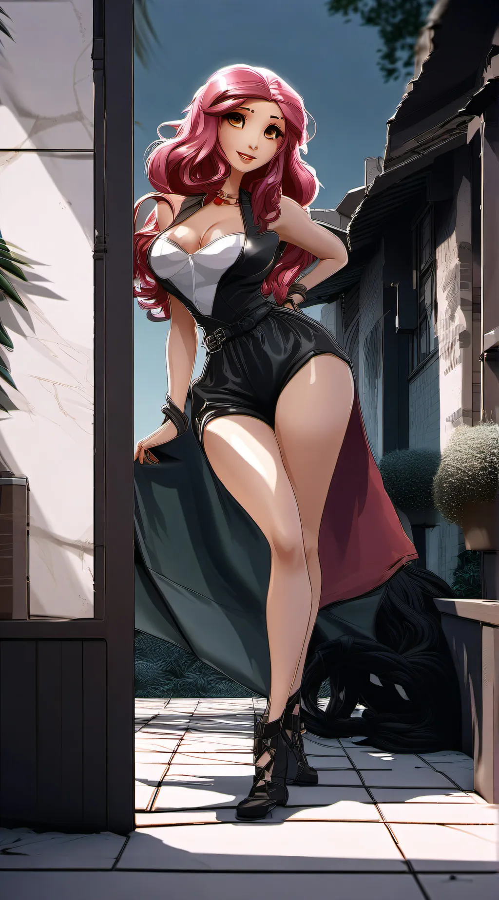 ai character: Lara  background