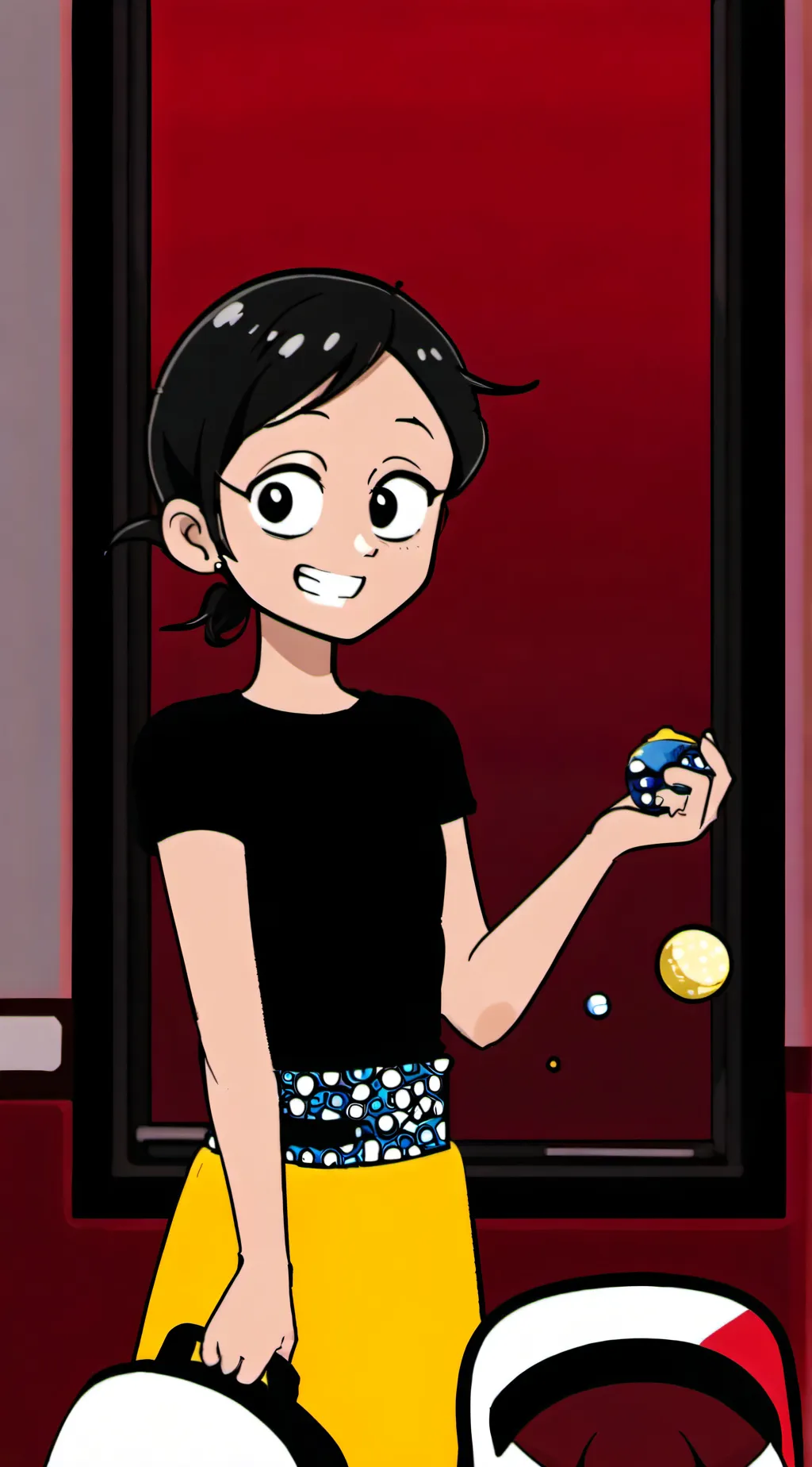 ai character: Ronnie Anne  background