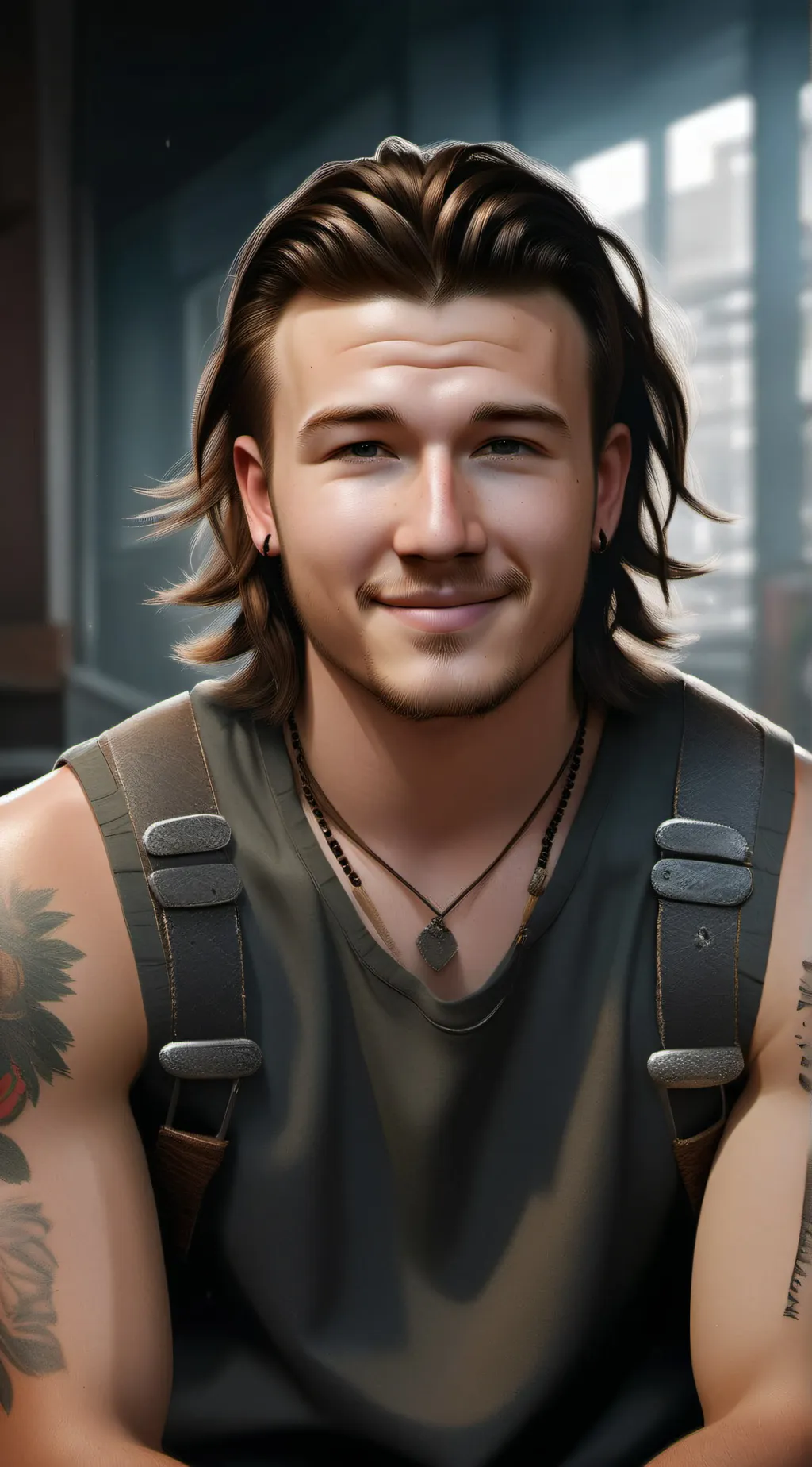 ai character: Morgan wallen  background