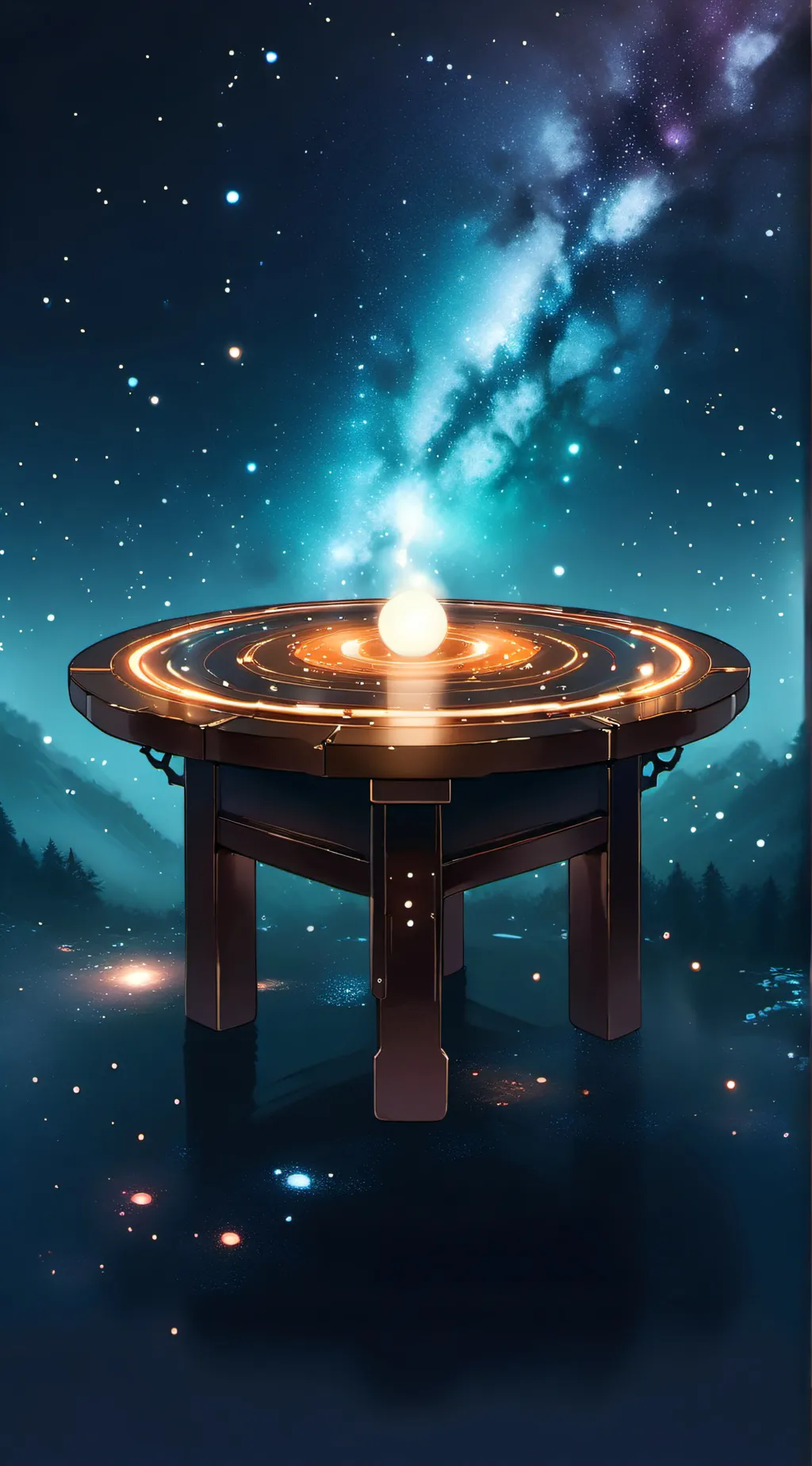 ai character: table background