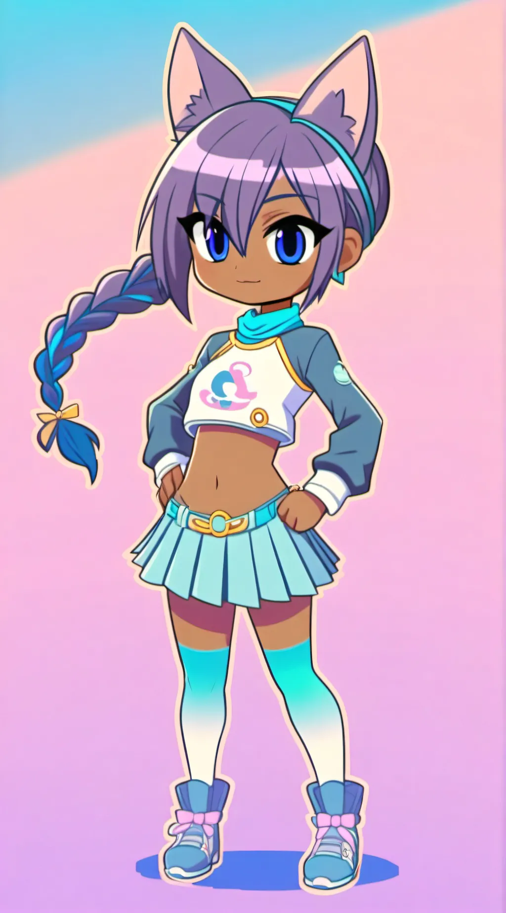 ai character: Aria background