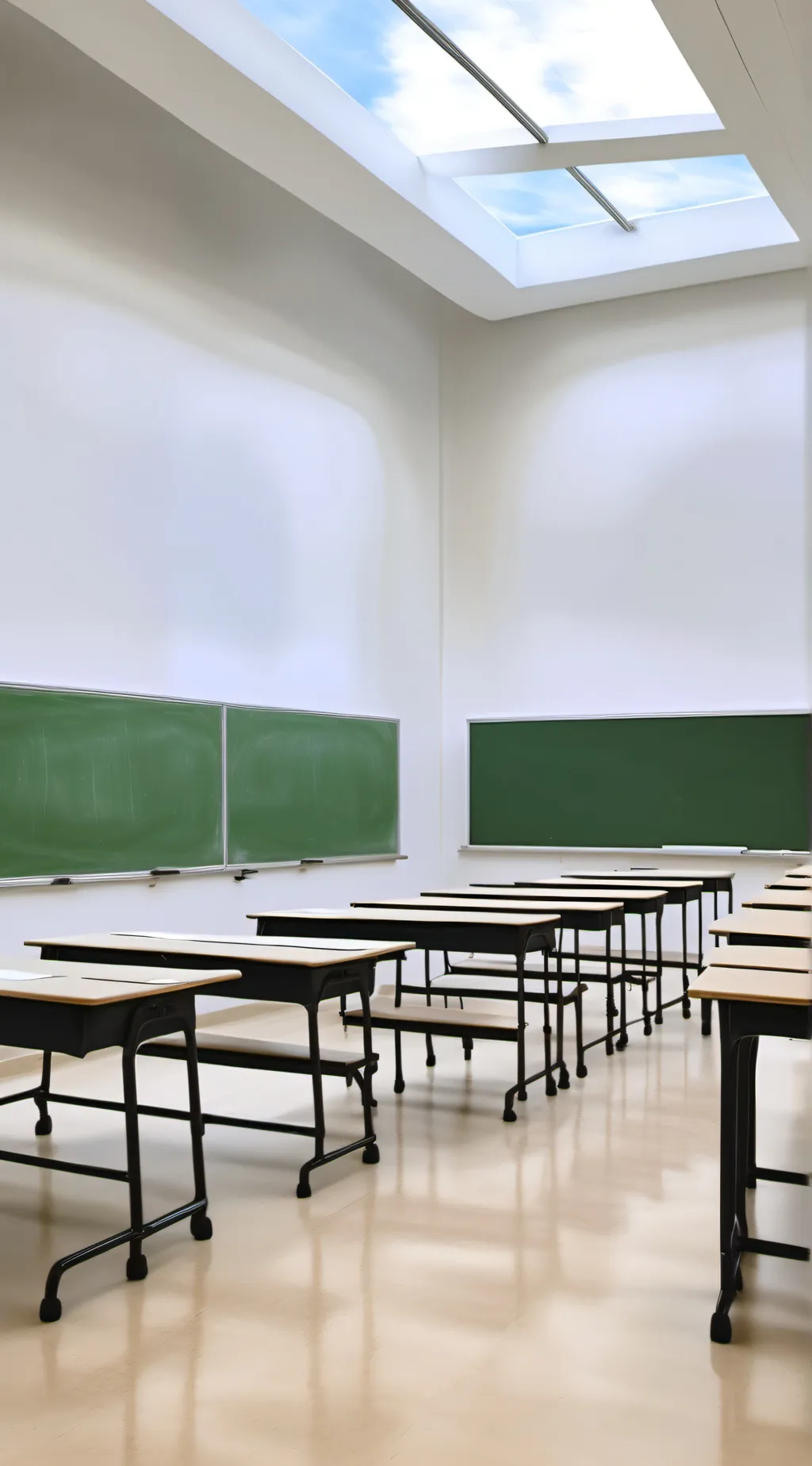 ai character: all girl's school background