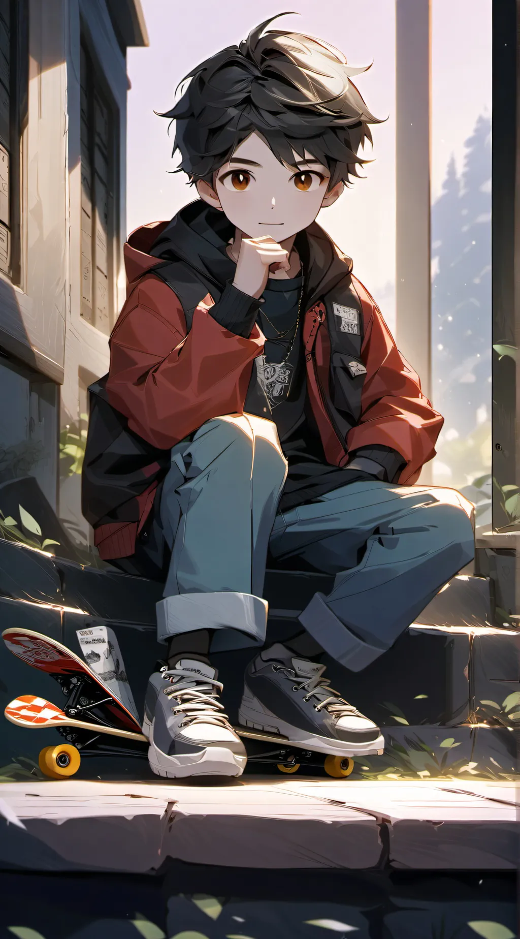 ai character: alex background