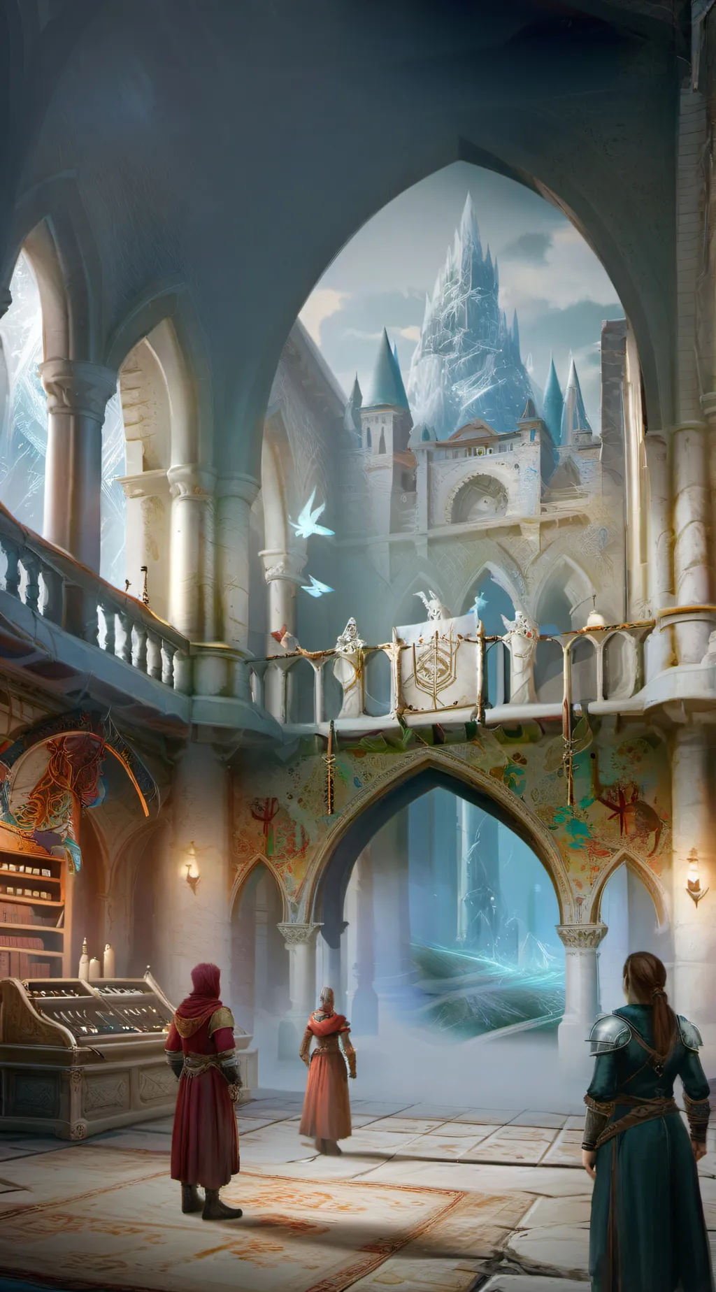 ai character: rpg fantasy worlds background