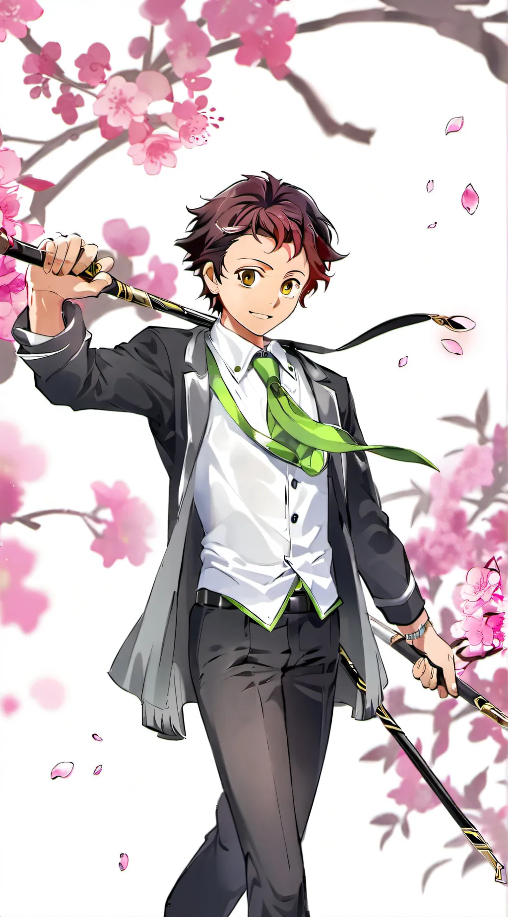 ai character: Modern AU background