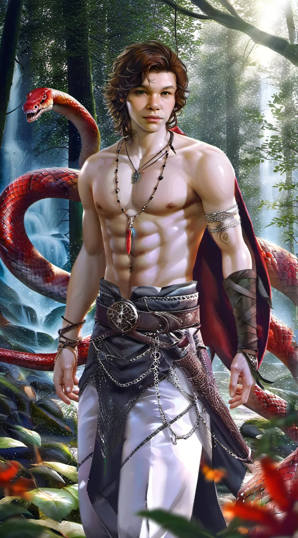 ai character: Arron Knool background