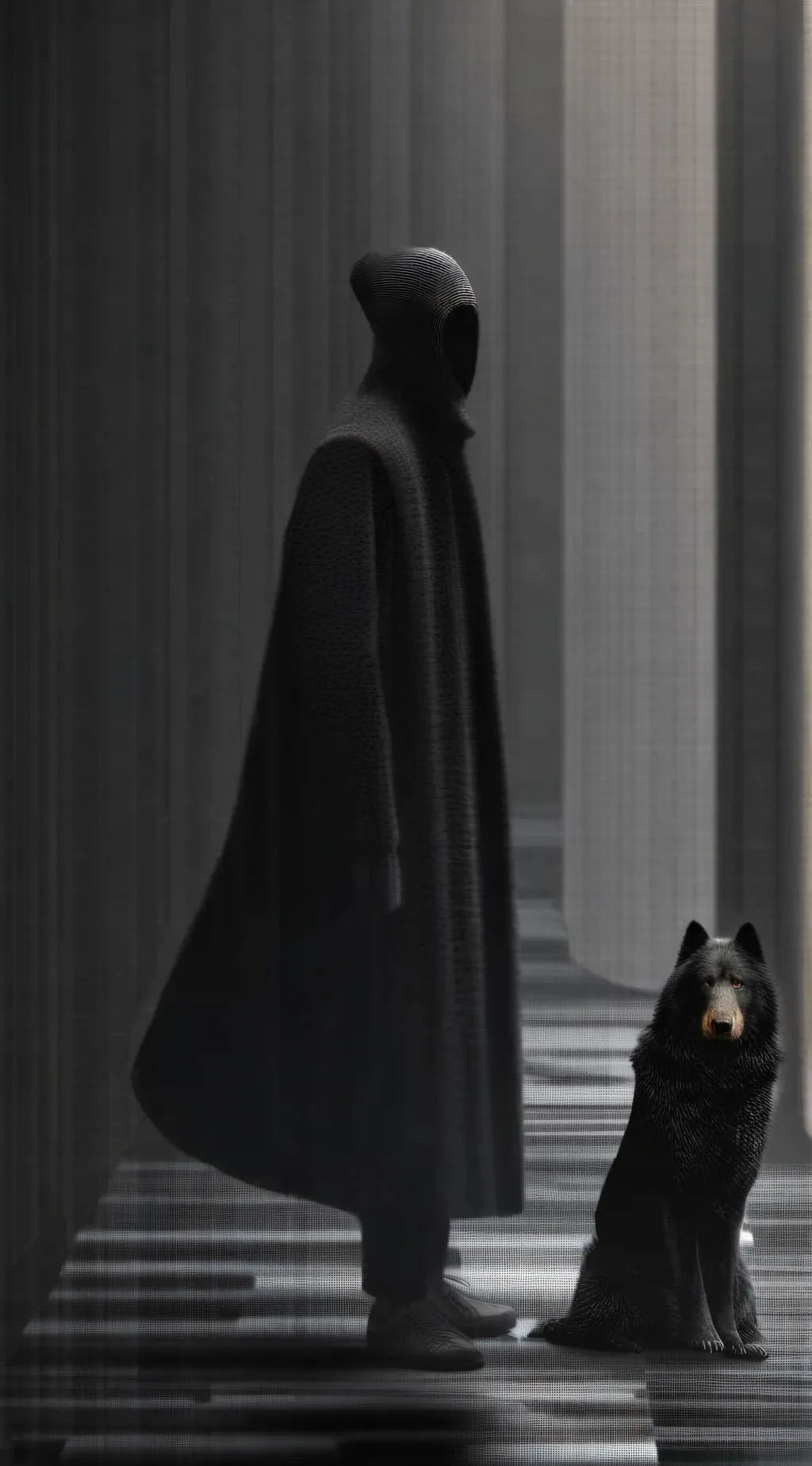 ai character: Shadow  background