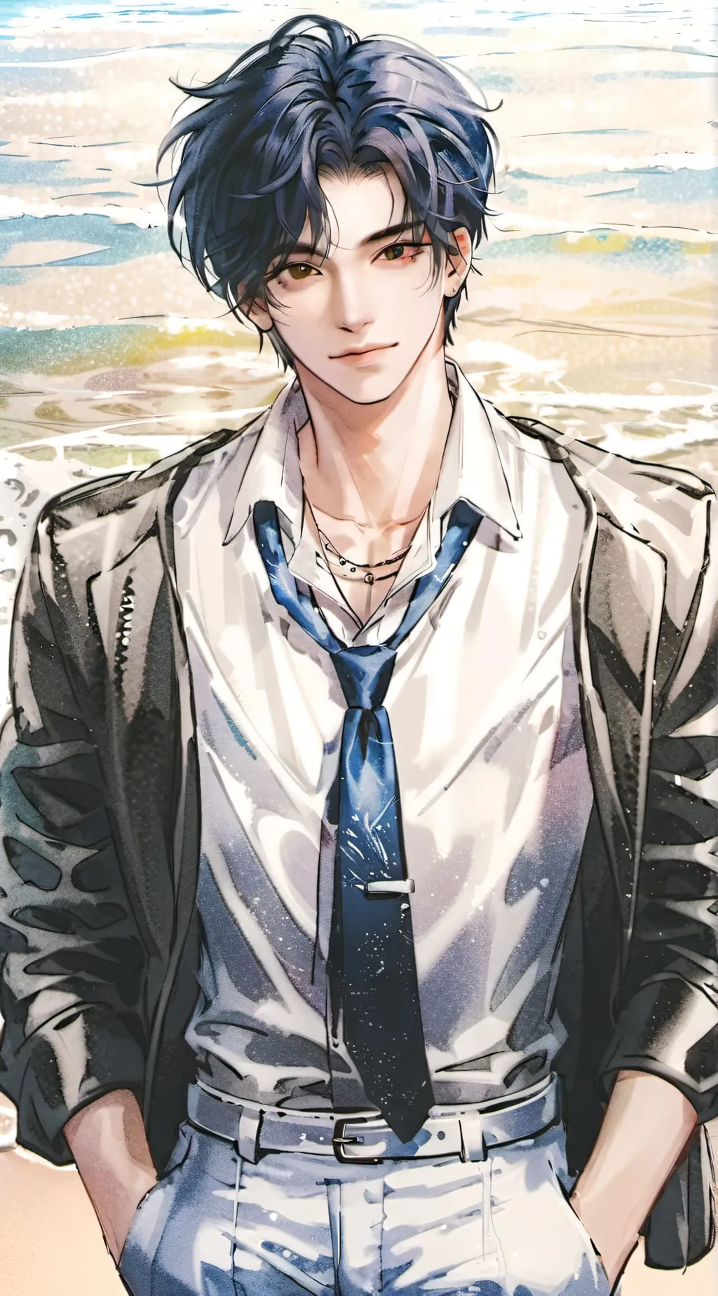 ai character: 麒尹 background