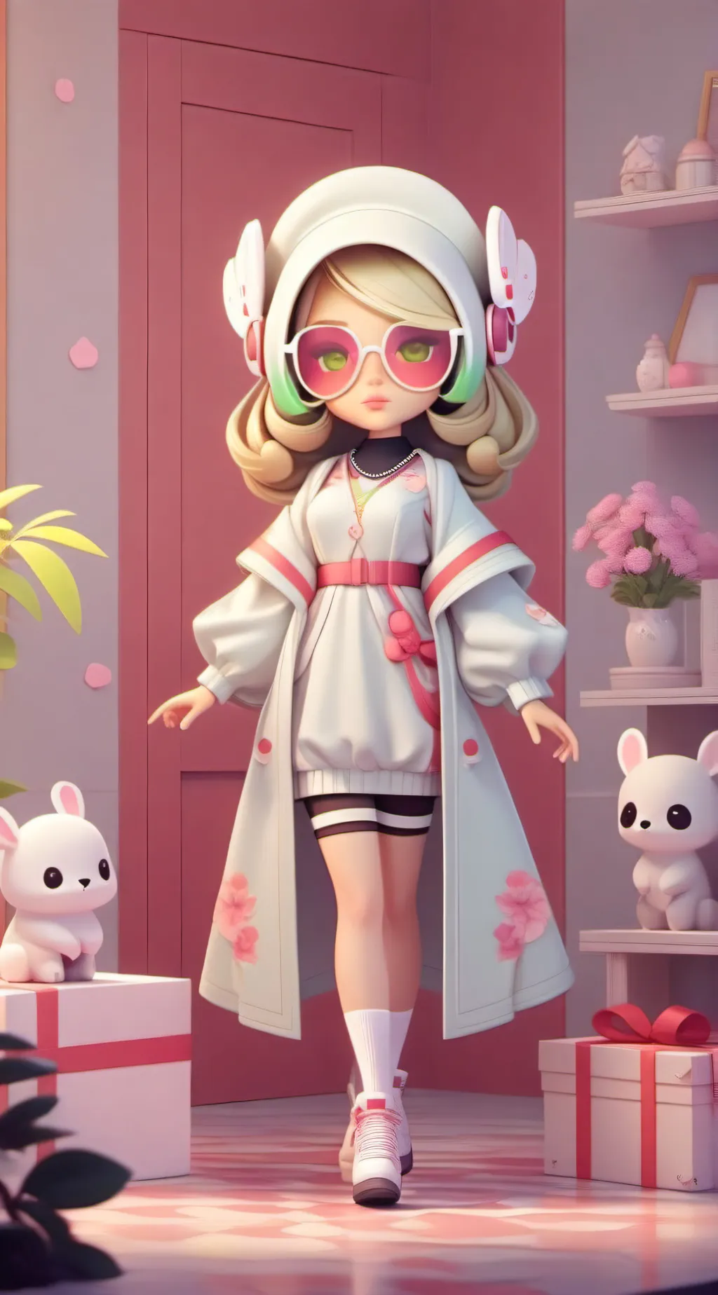 ai character: Sarina bully. background