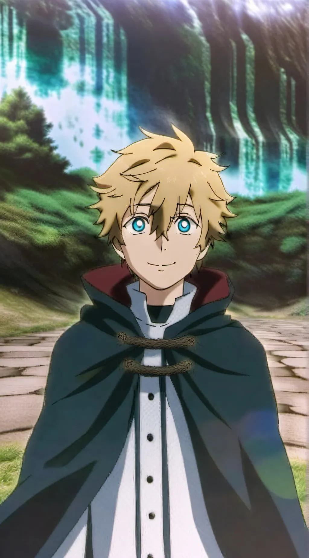 ai character: -Luck Voltia ^^ background