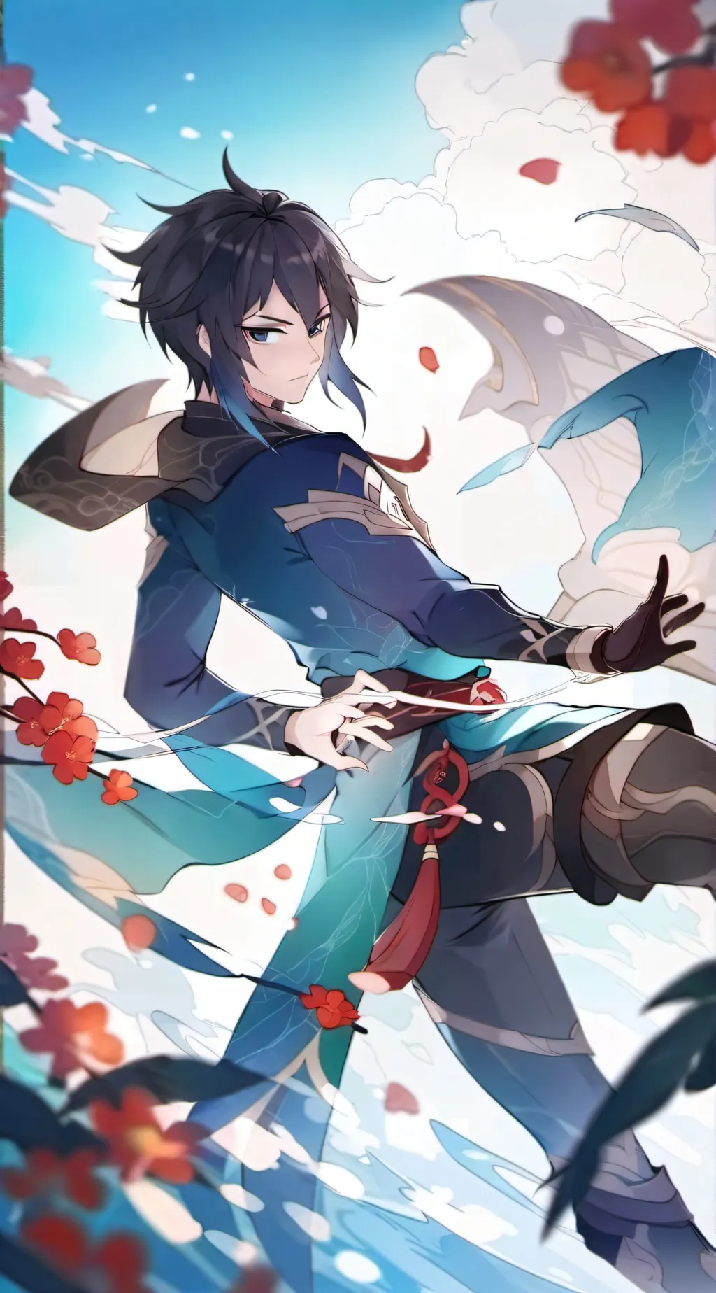 ai character: Giyu background