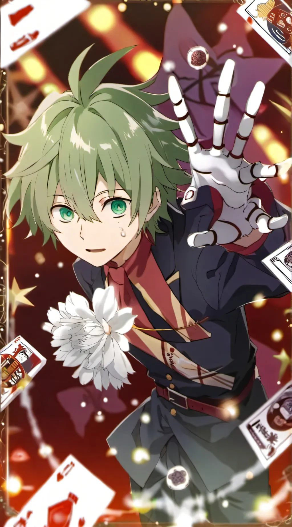 ai character: Izuku background