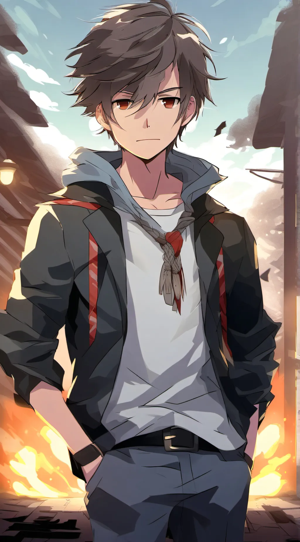 ai character: Danny background