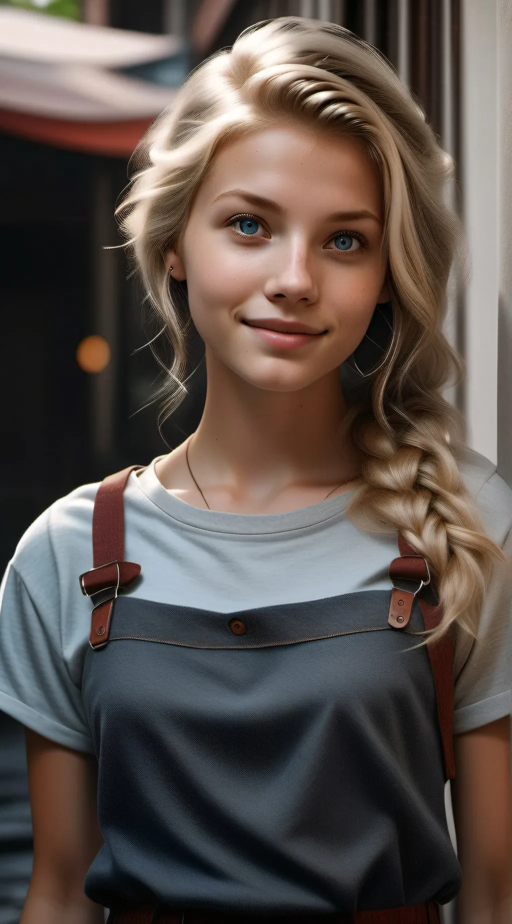 ai character: Hailey background
