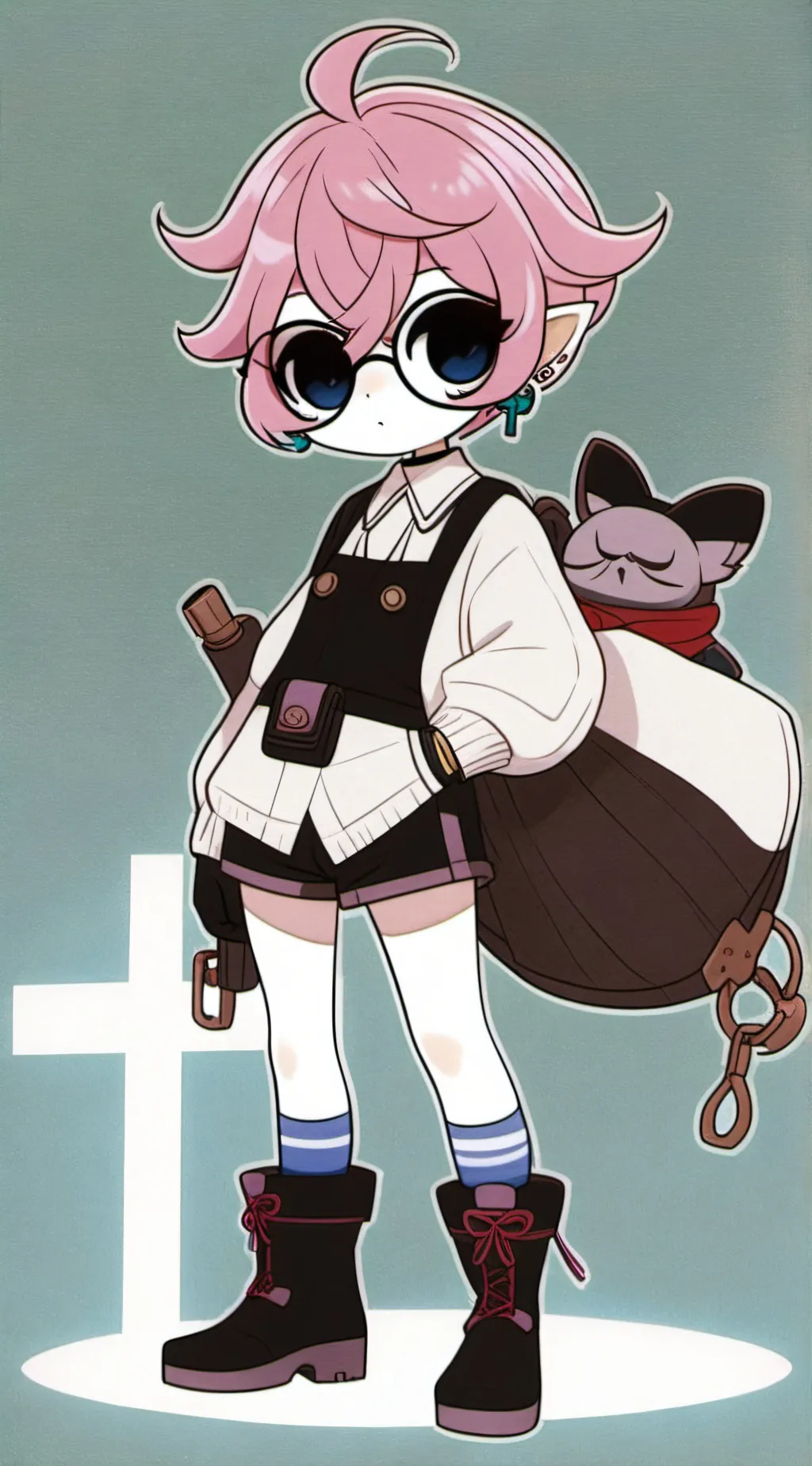 ai character: Max background