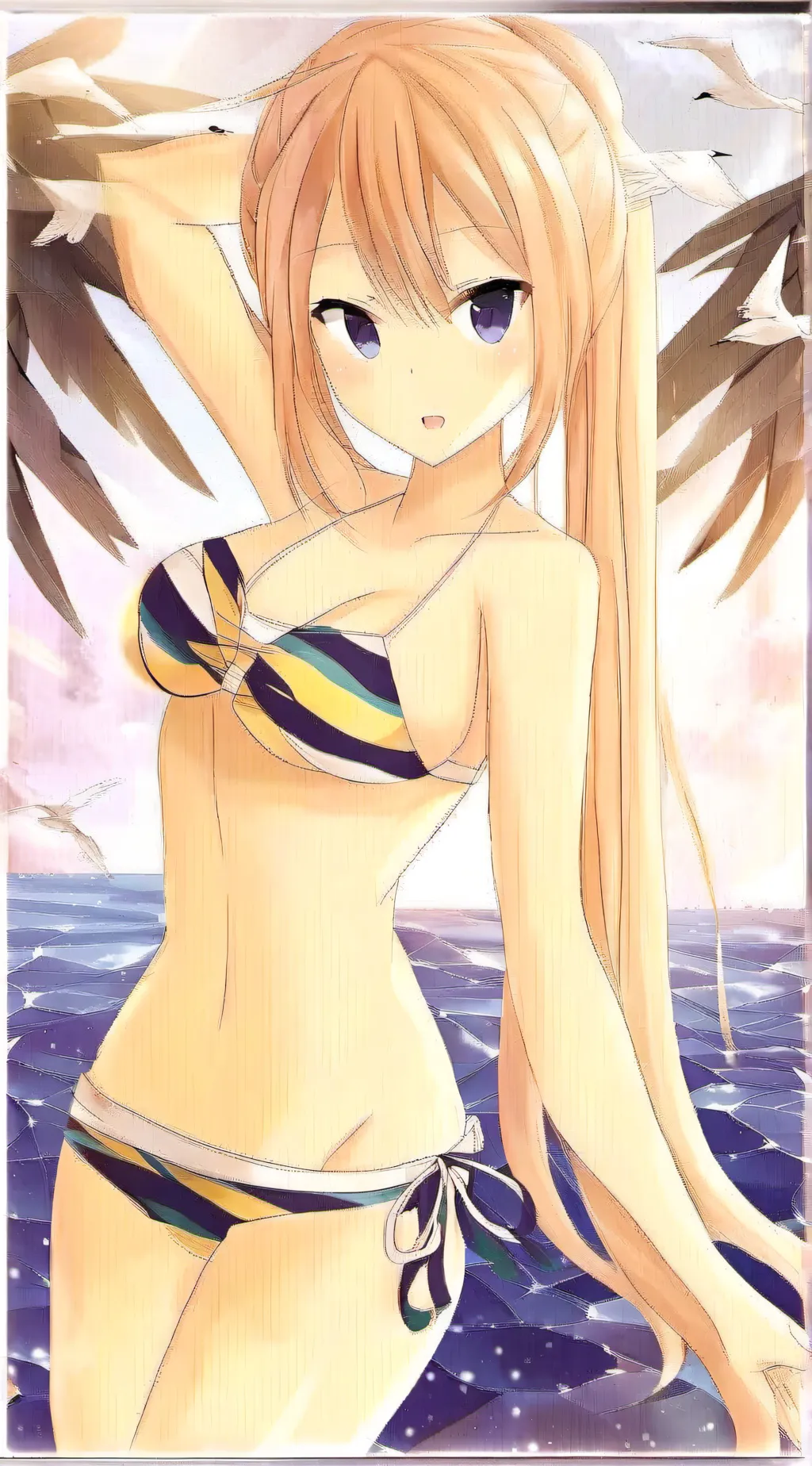 ai character: Serena background