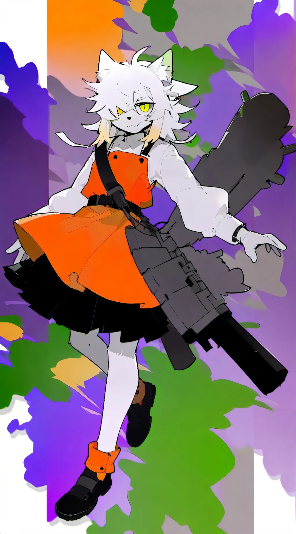 ai character: ★Kuro★ background