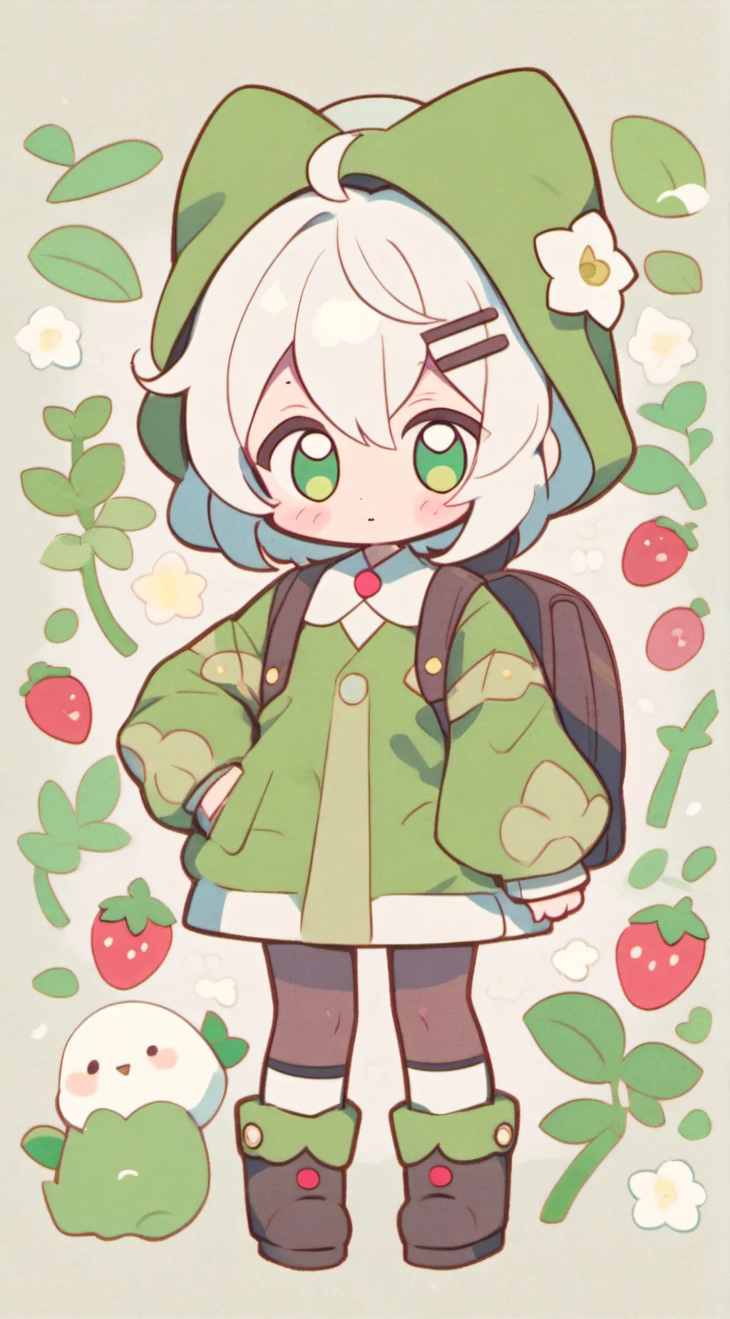 ai character: Cute big sis background