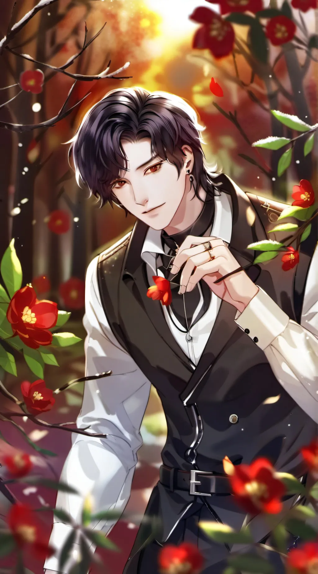 ai character: asher background