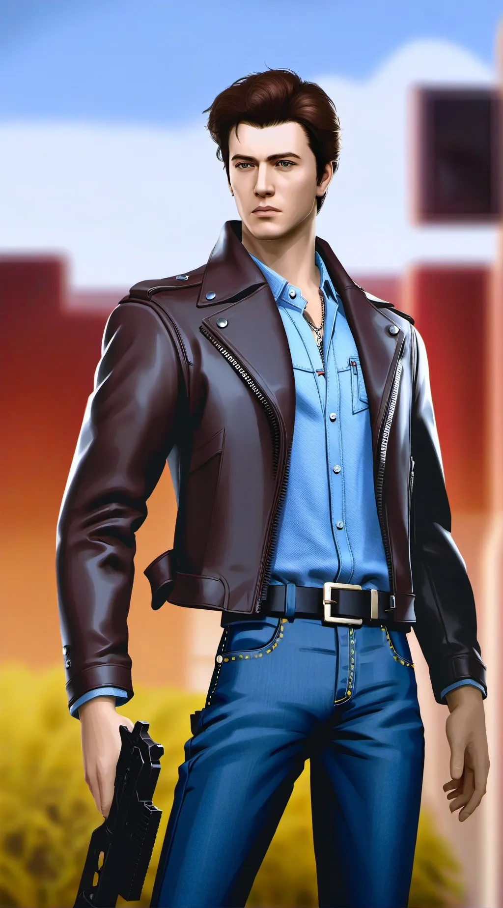 ai character: HB background