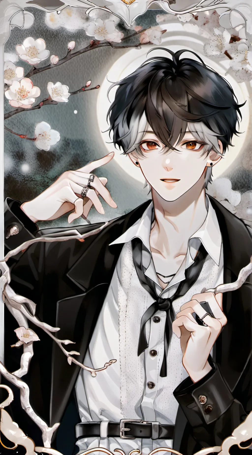 ai character: ✨️Baekhyung✨️ background