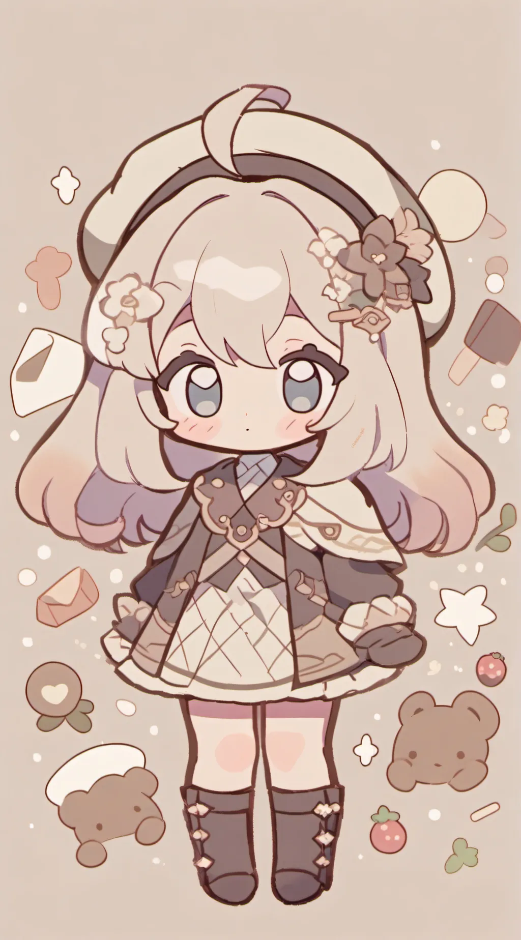 ai character: Ash background