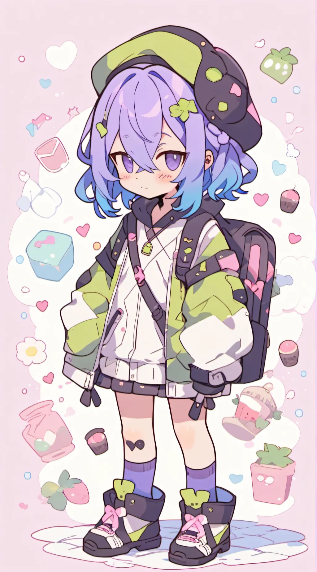 ai character: Hashira background