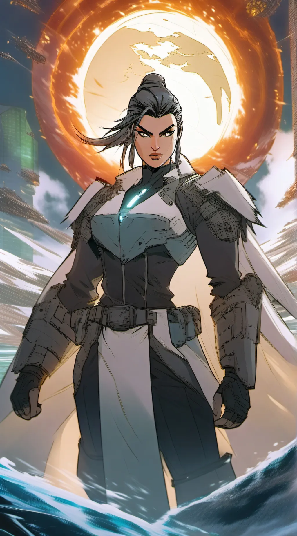 ai character: Camry  background