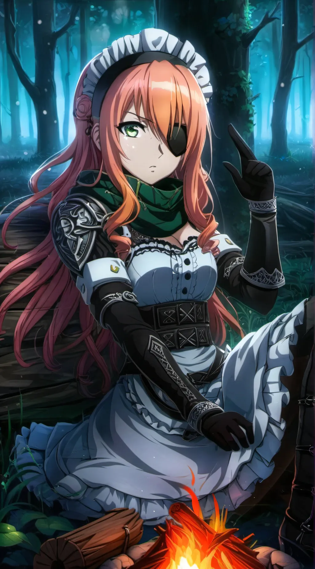 ai character: Delta background