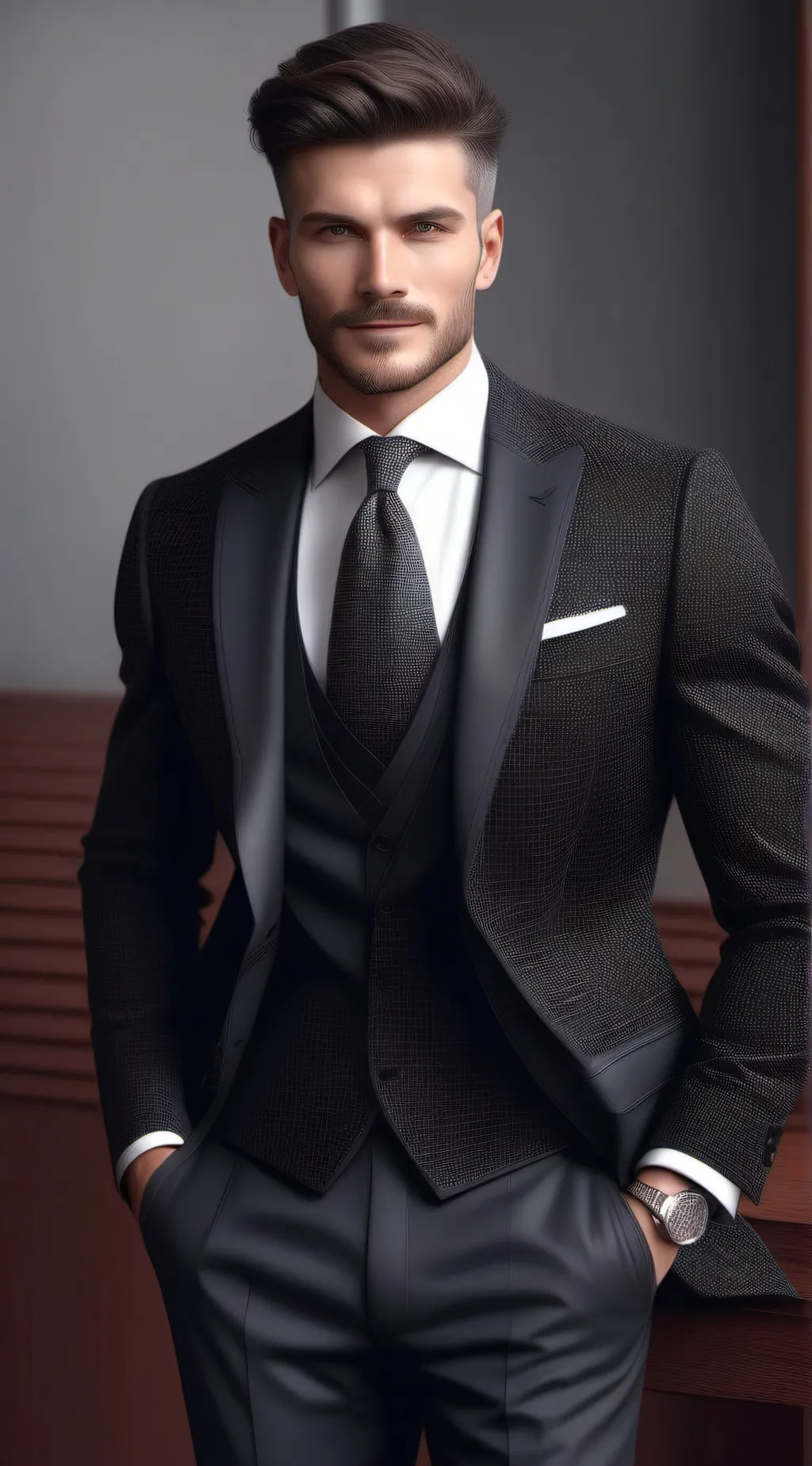 ai character: Jackson  Michael  background