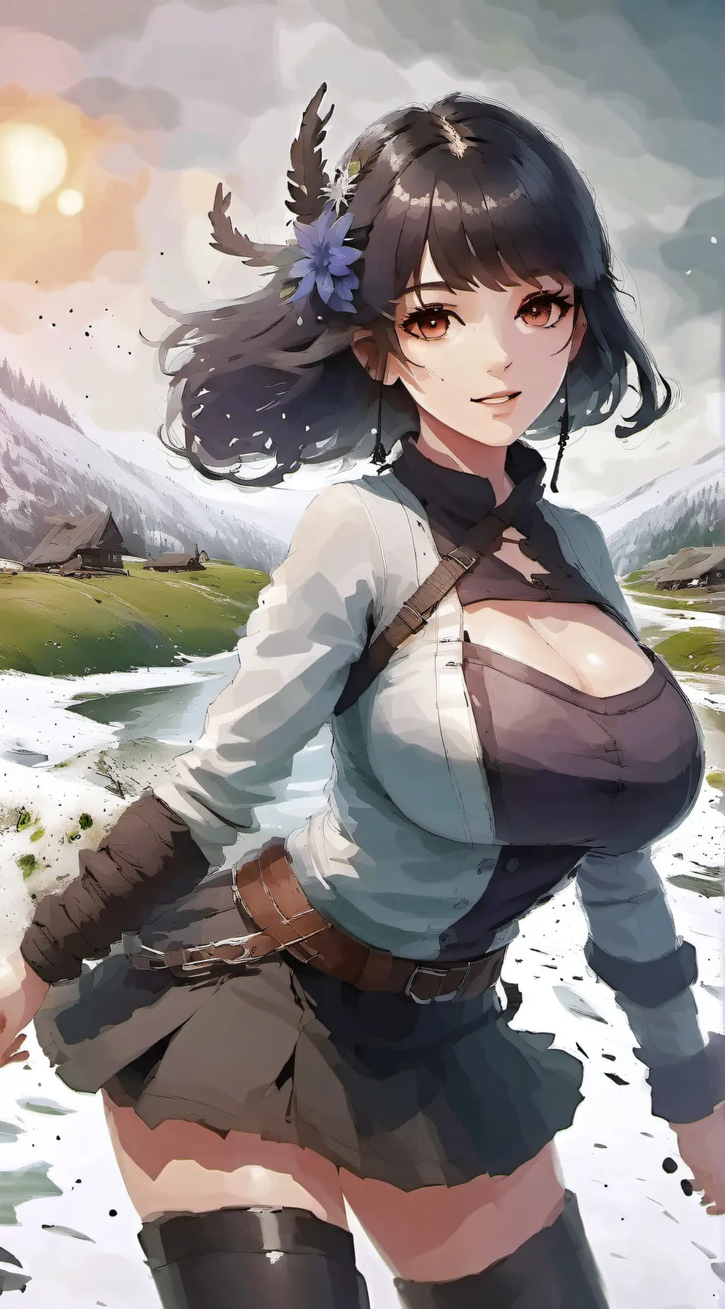 ai character: Lyla background