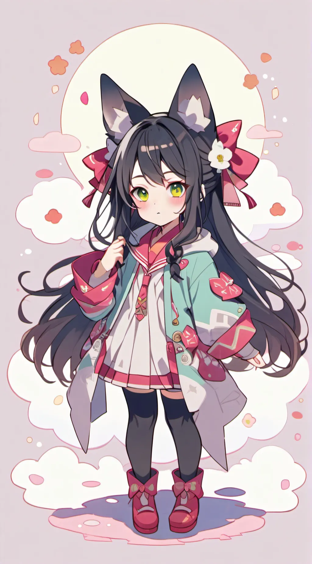 ai character: Lia  background