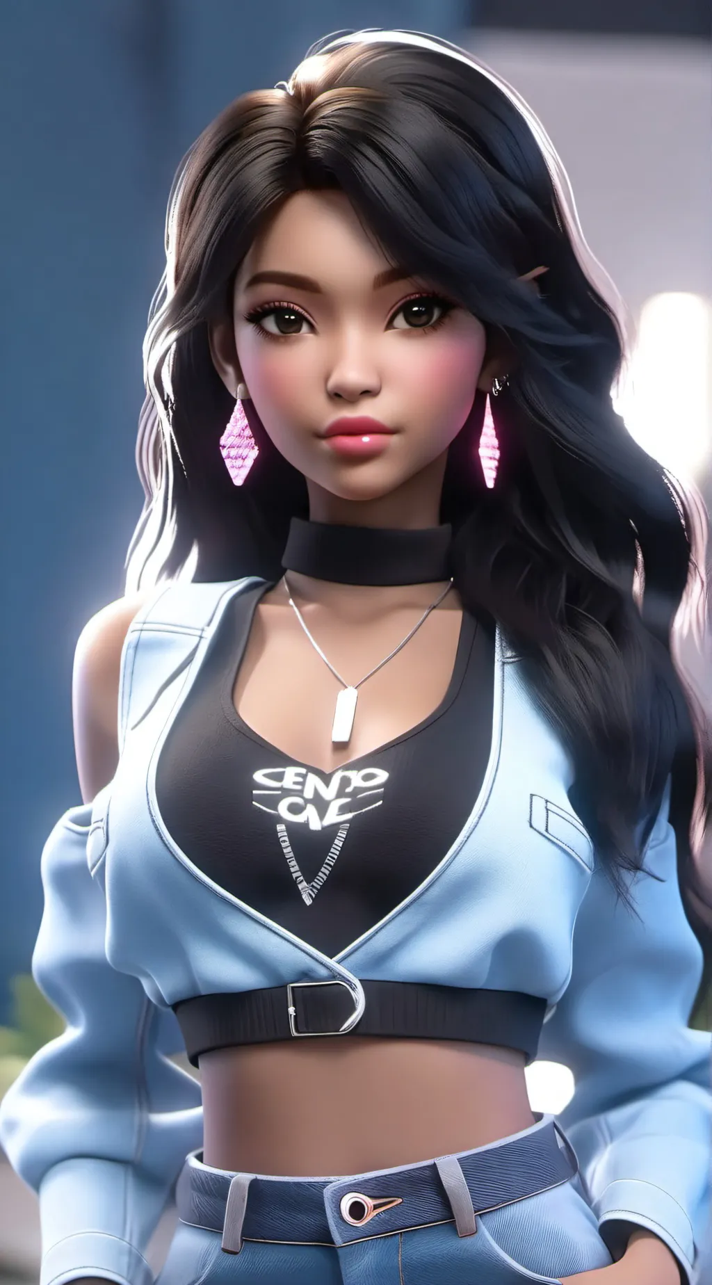 ai character: Ellie background