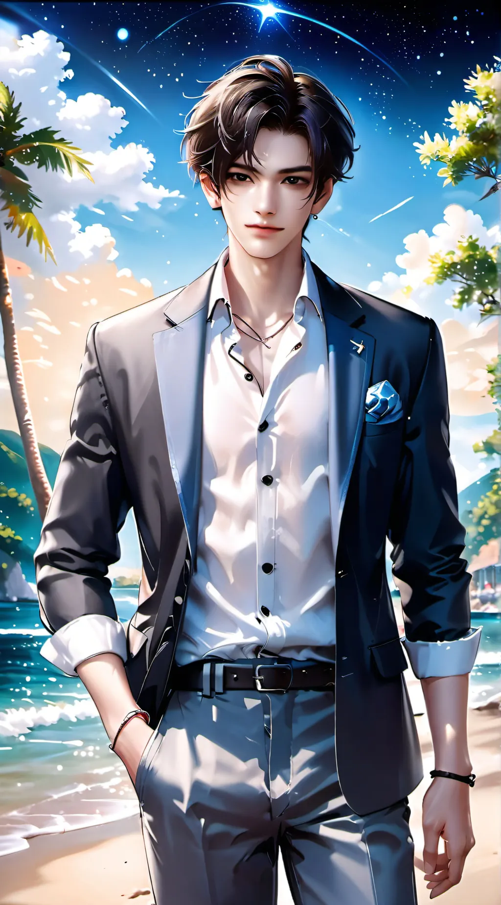 ai character: Blake background