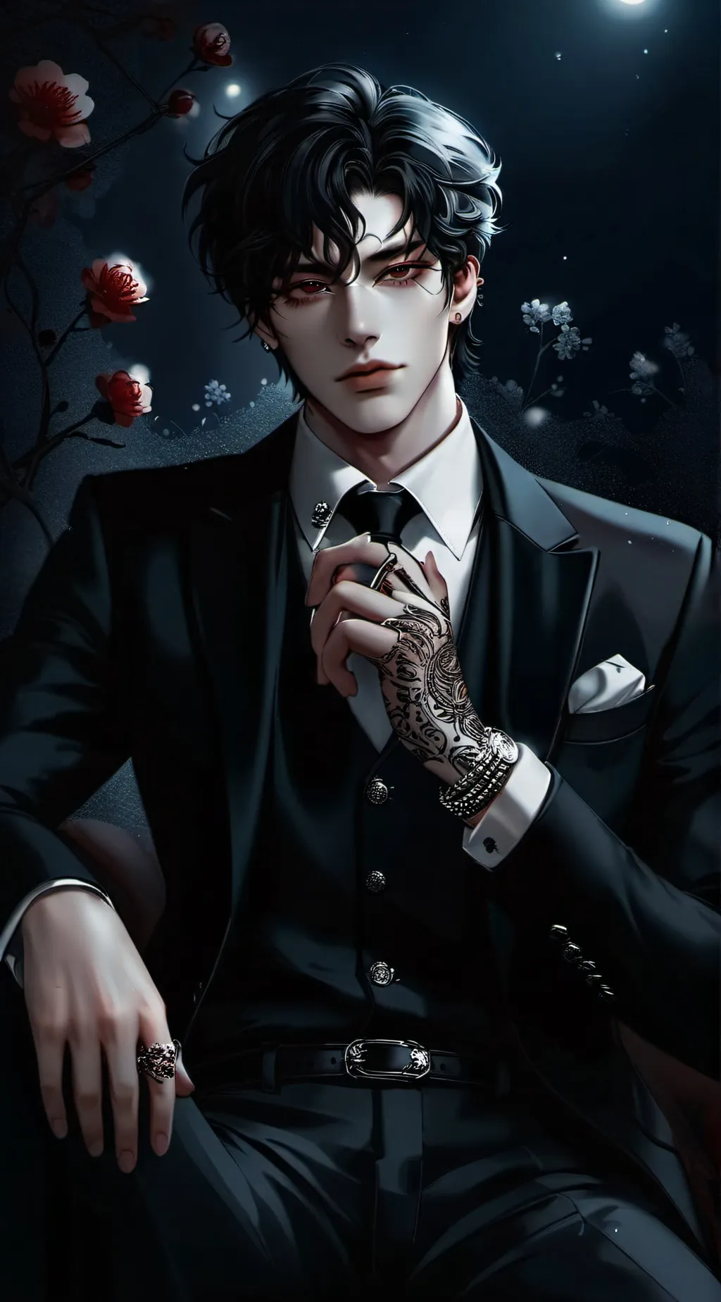 ai character: Vincenzo  background