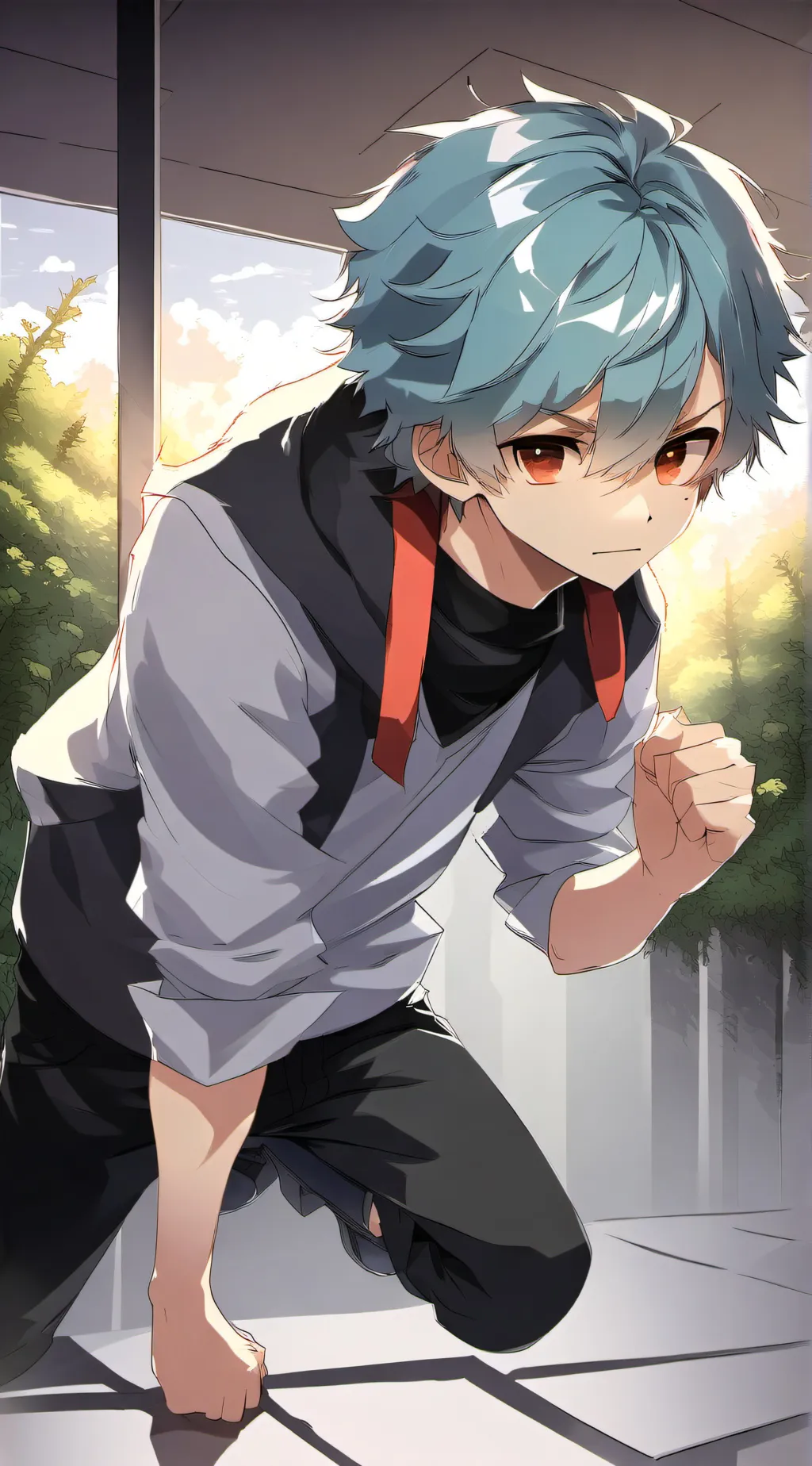 ai character: Bully Luke background