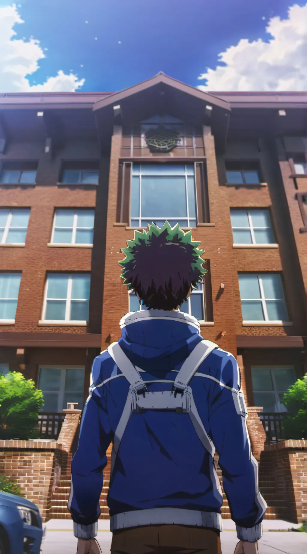 ai character: °Mhą Ħąlloween° background