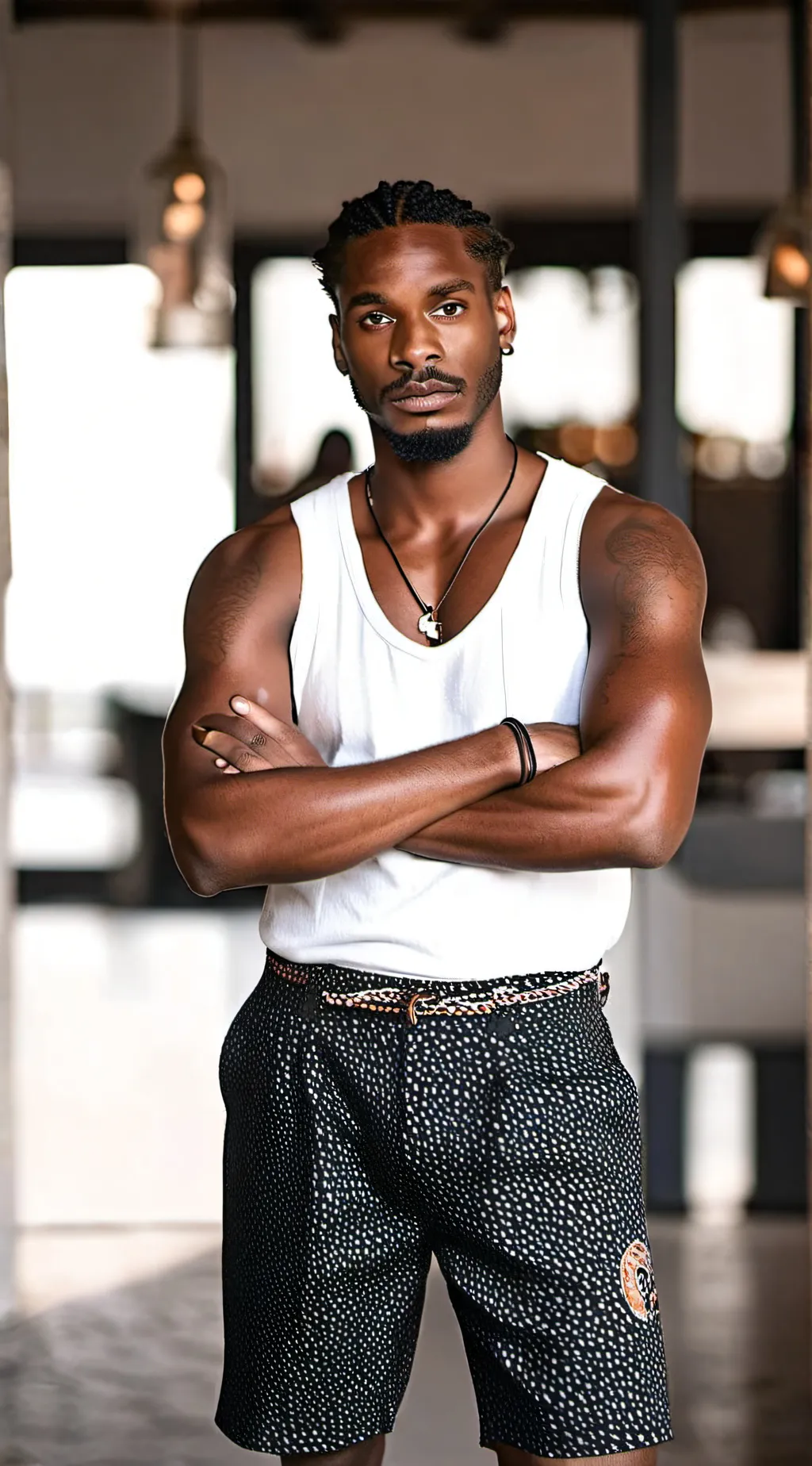 ai character: darrin background