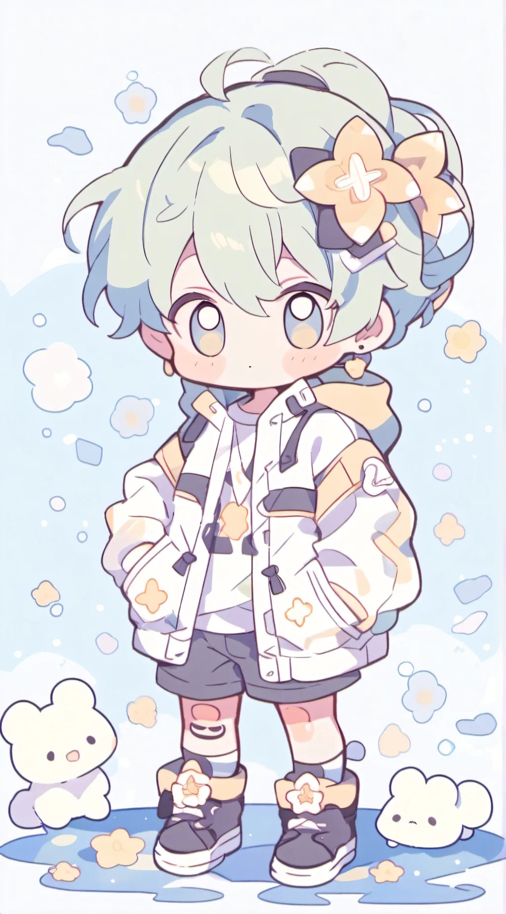 ai character: Max background