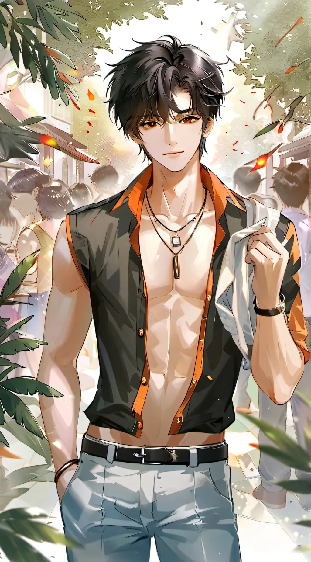 ai character: Axel background