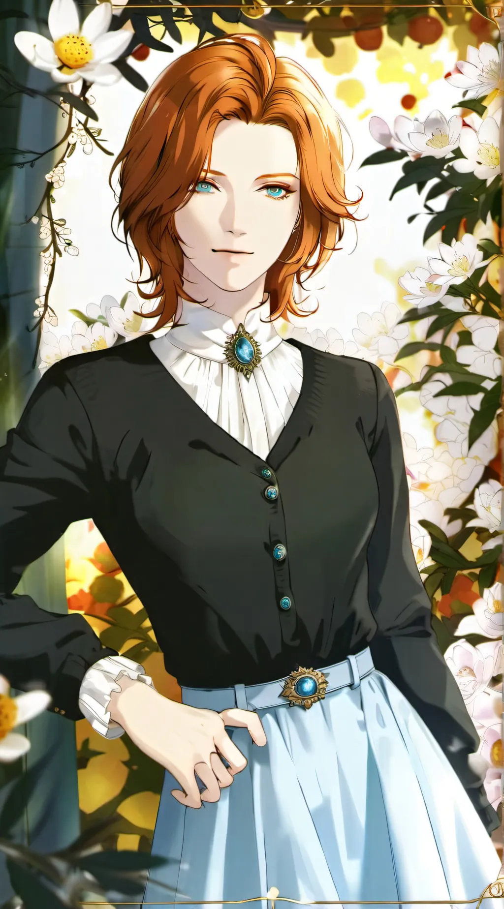 ai character: (fem) chūya background