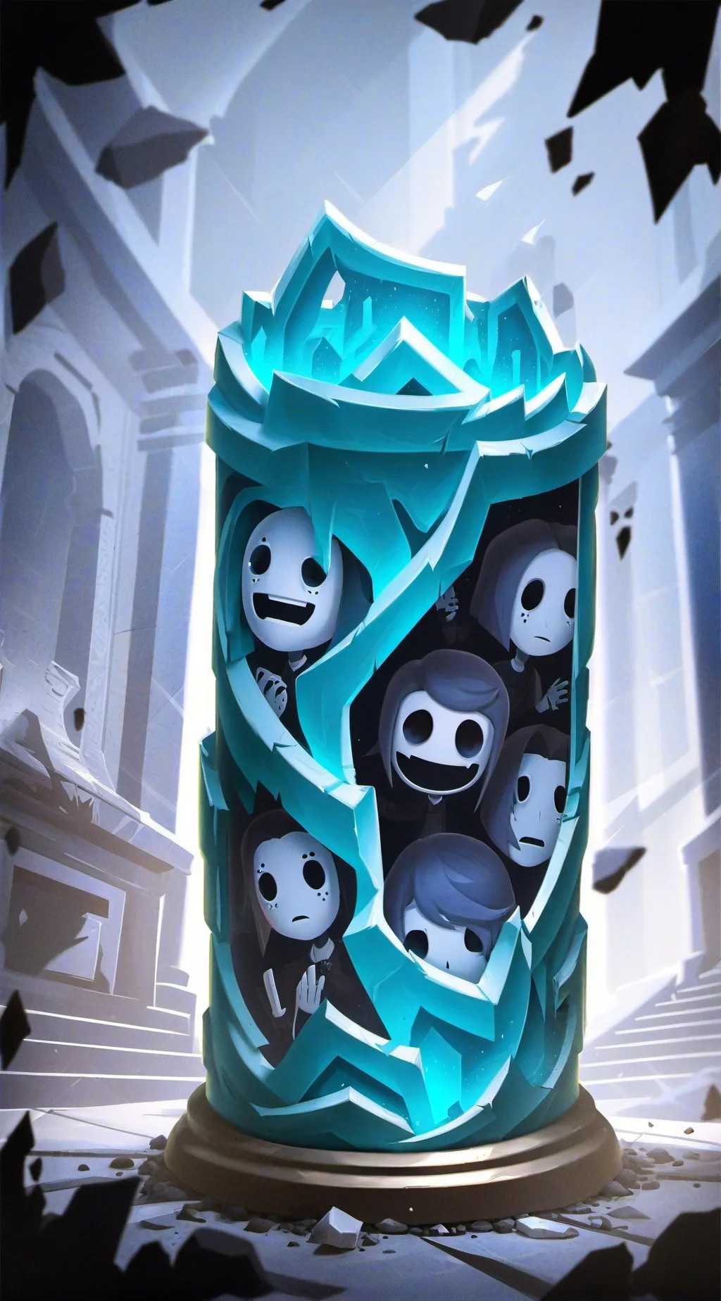 ai character: The Void Mass background