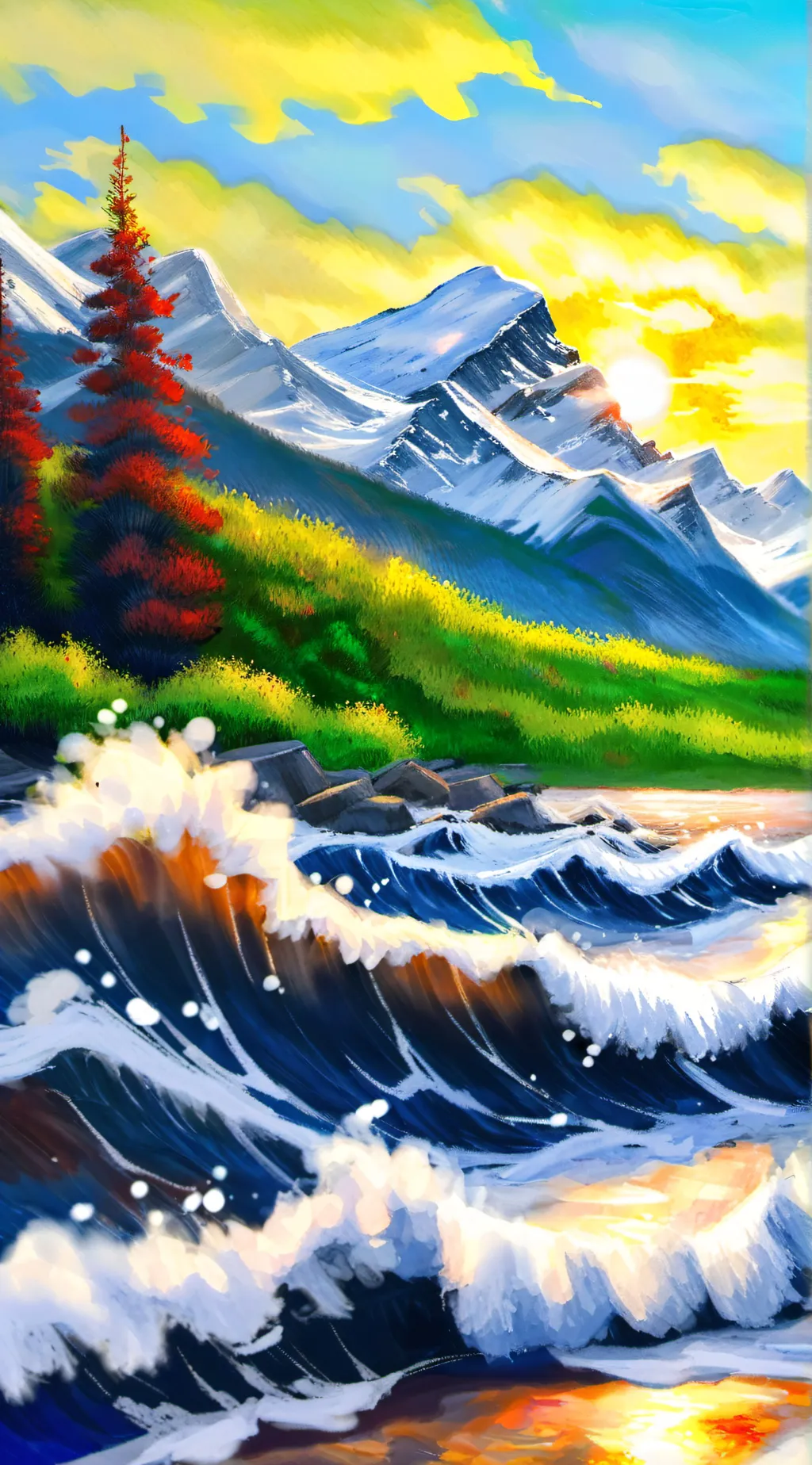 ai character: RadioApple📻🍎 background