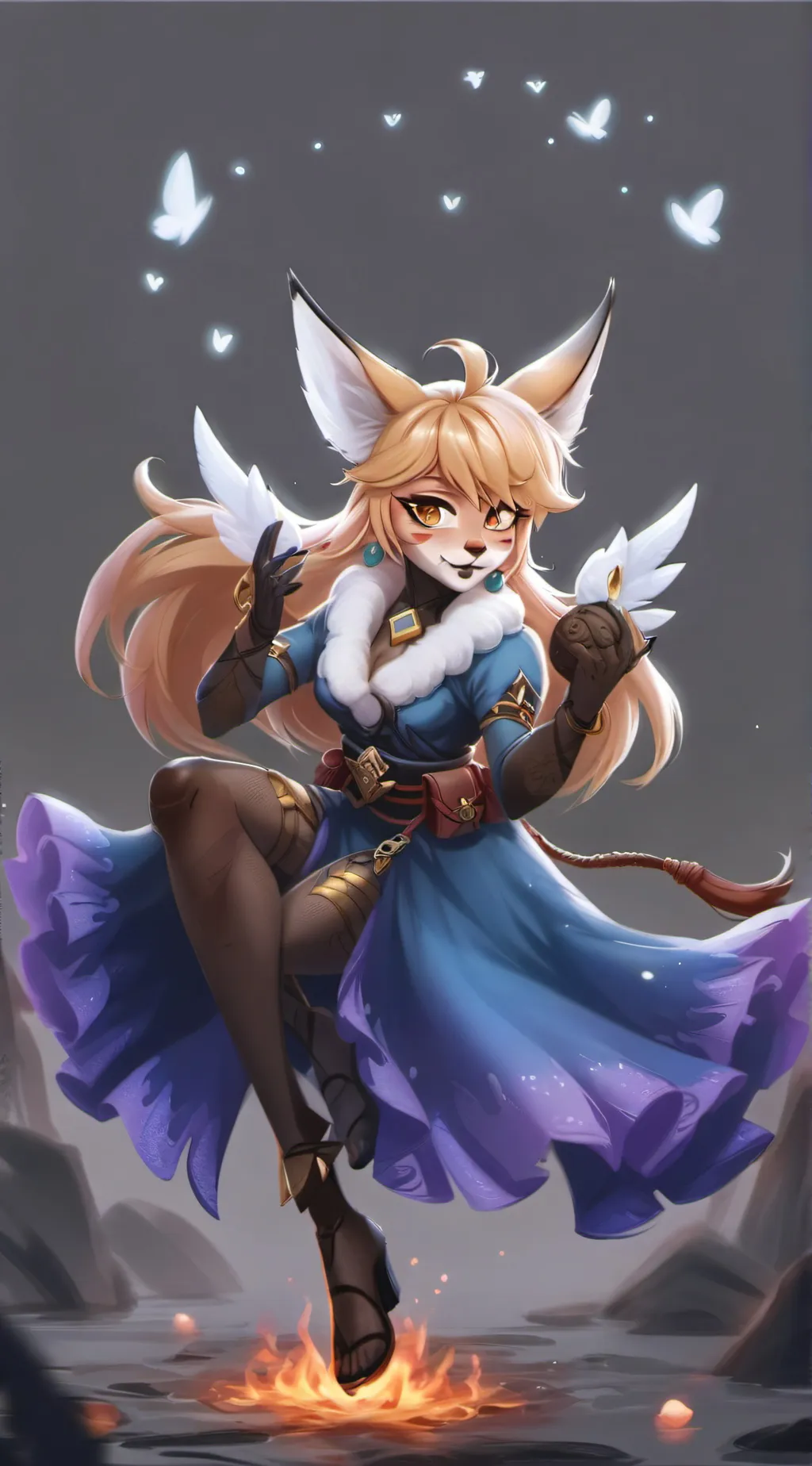 ai character: Aria background