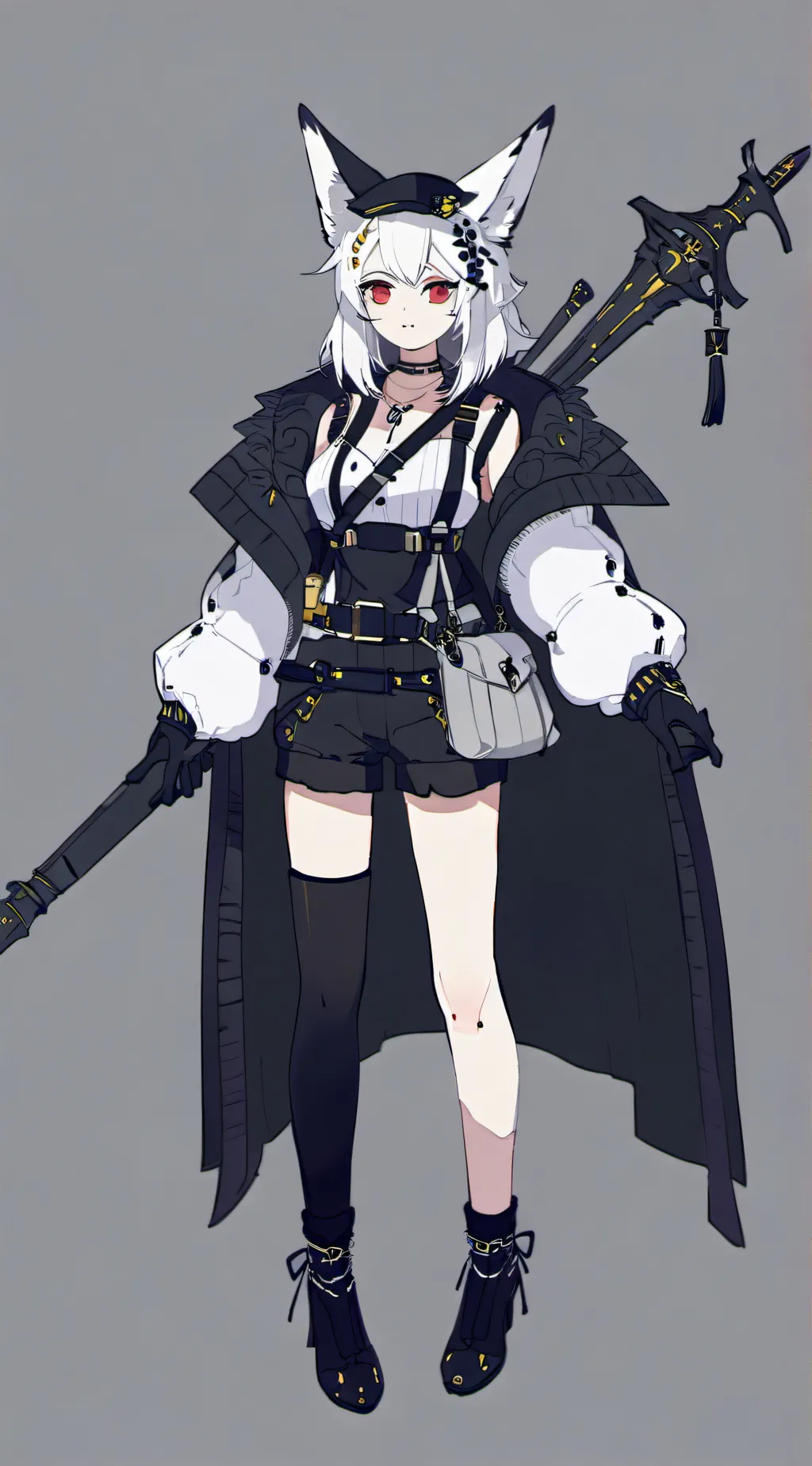 ai character: fox background