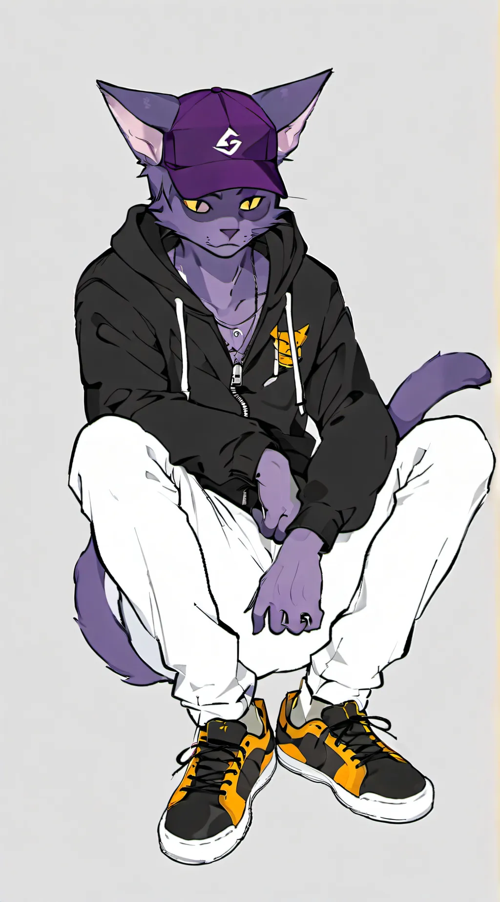 ai character: Catnap background