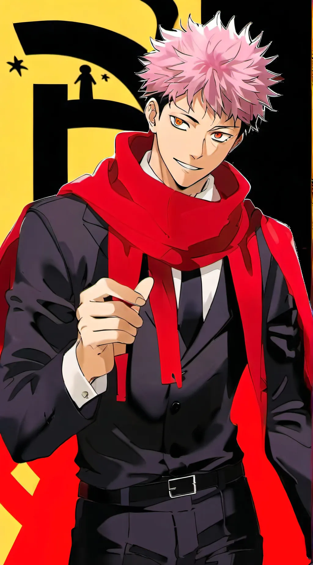 ai character: yuji/sukuna background