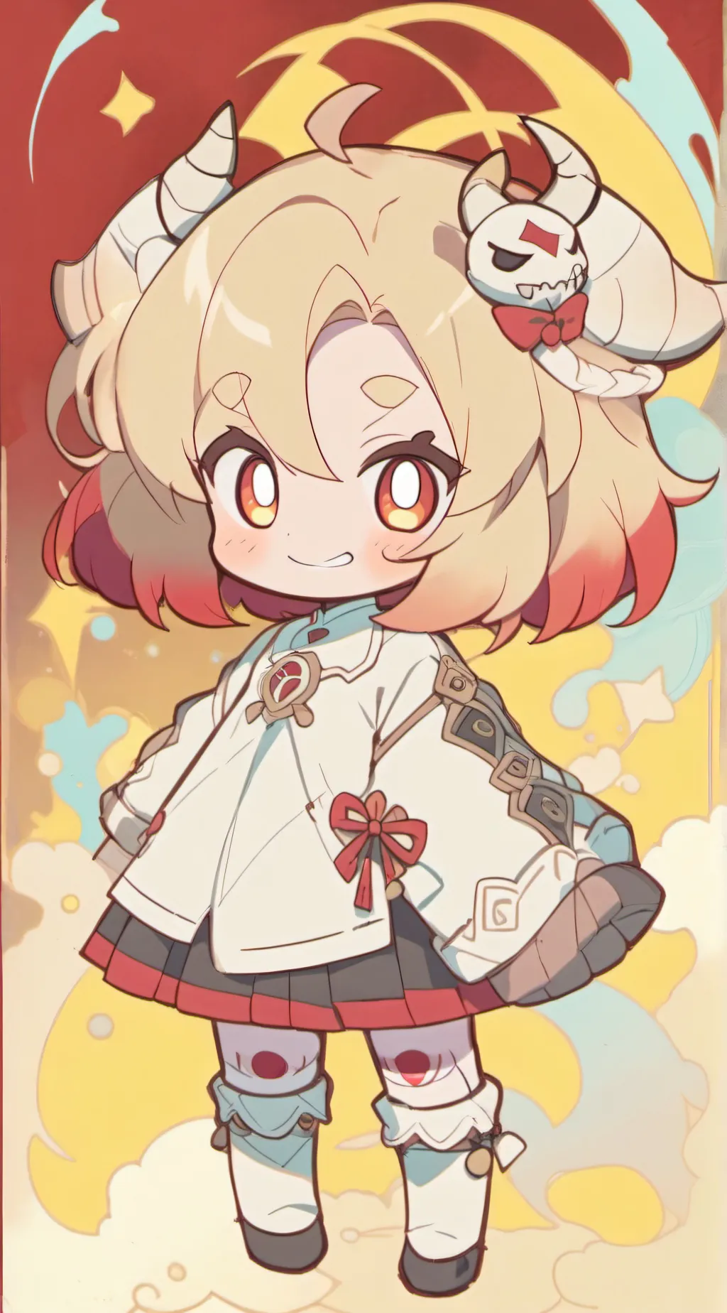 ai character: Hh background