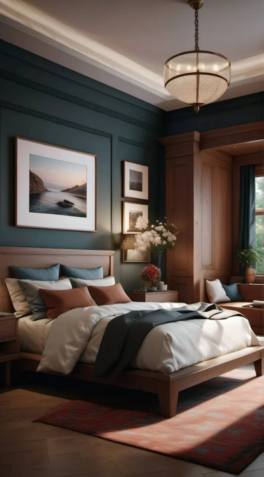 ai character: mha room background